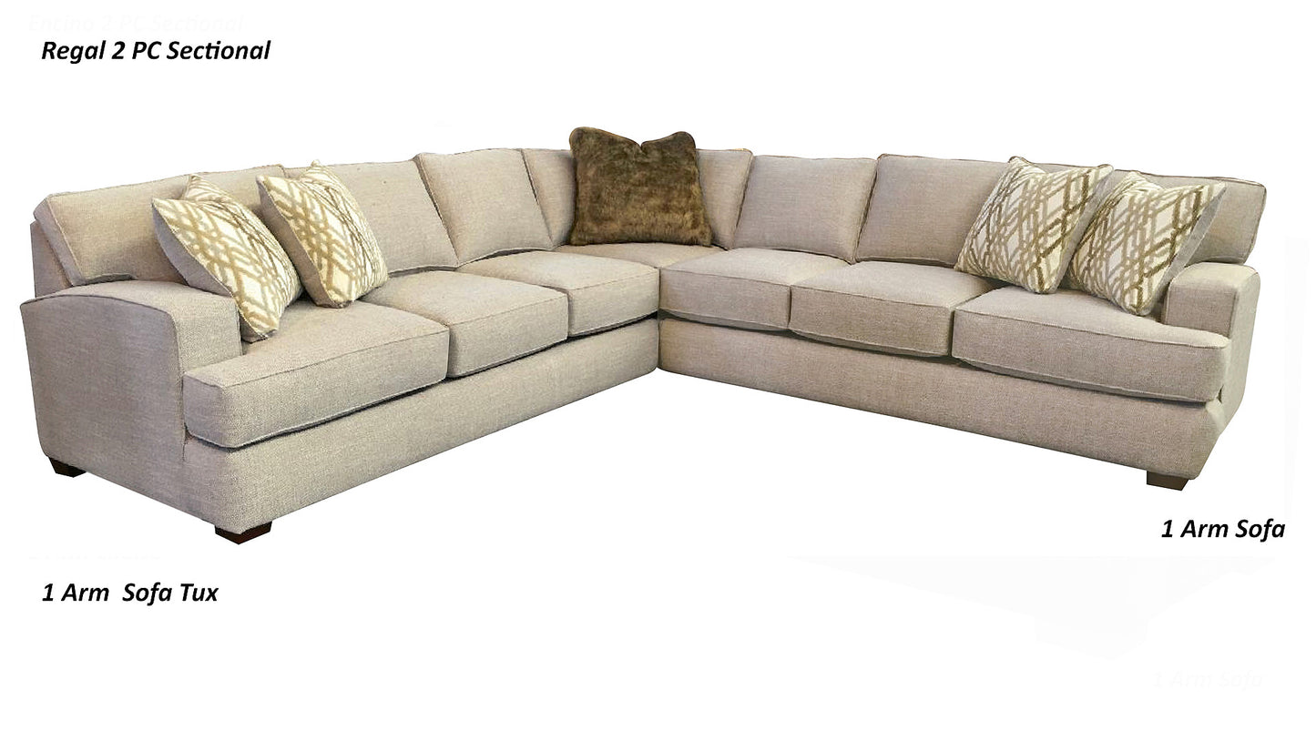 Huntington Furniture Regal Sectional